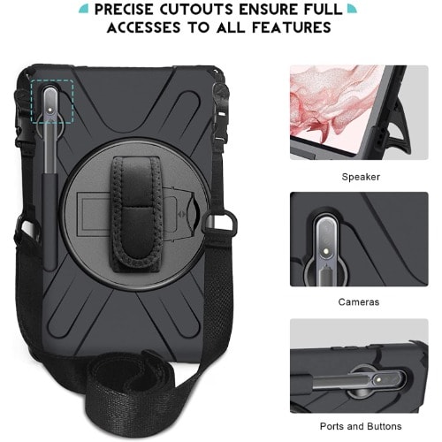 Shockproof Defender Protective Case For Samsung Tab S8 T870/x700