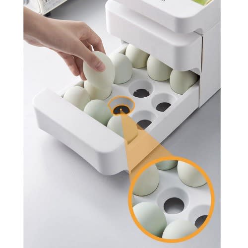 Multi-layer Refrigerator Egg Crate And Egg Tray Storage Box