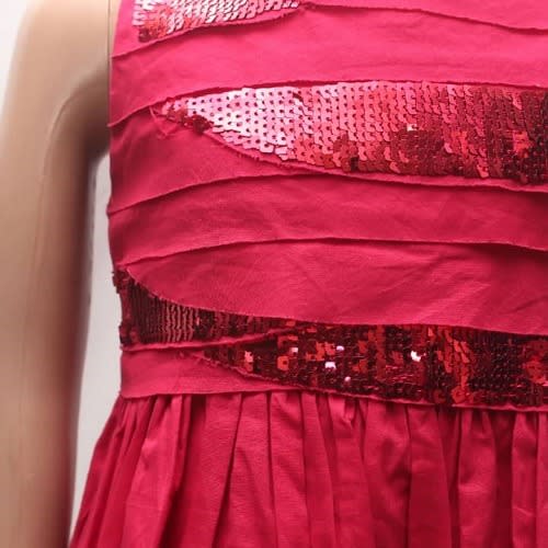 Rocha John Rocha Girls Sequined Tiered Top dress