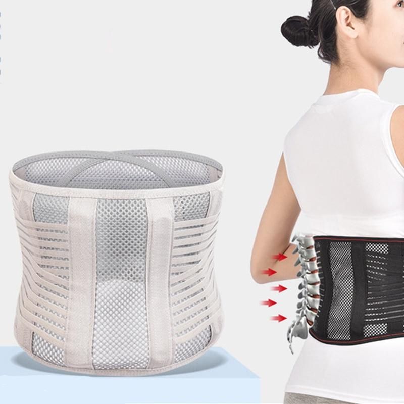 1PC Lumbar Support Waist Belt Health Therapy Breathable Back Spine Support