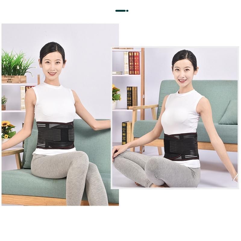 1PC Lumbar Support Waist Belt Health Therapy Breathable Back Spine Support