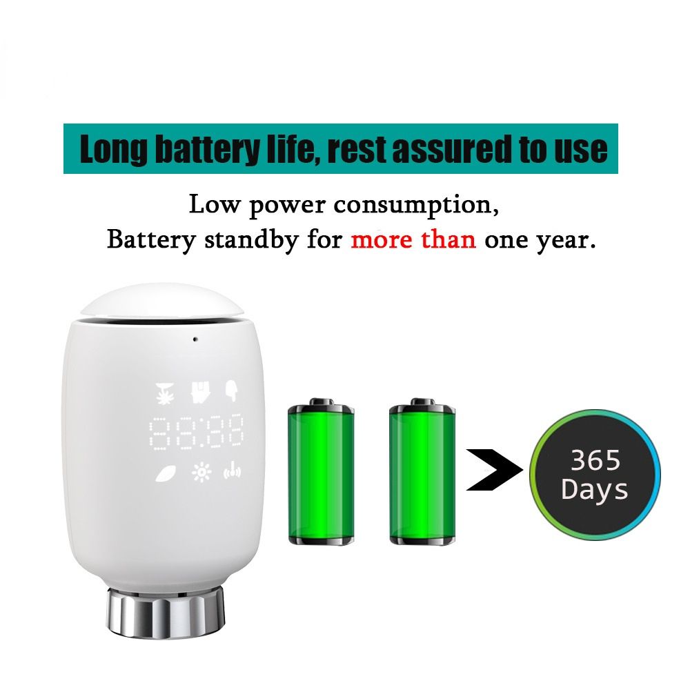 Tuya Zigbee3.0 Thermostatic Radiator Valve Temperature Controller