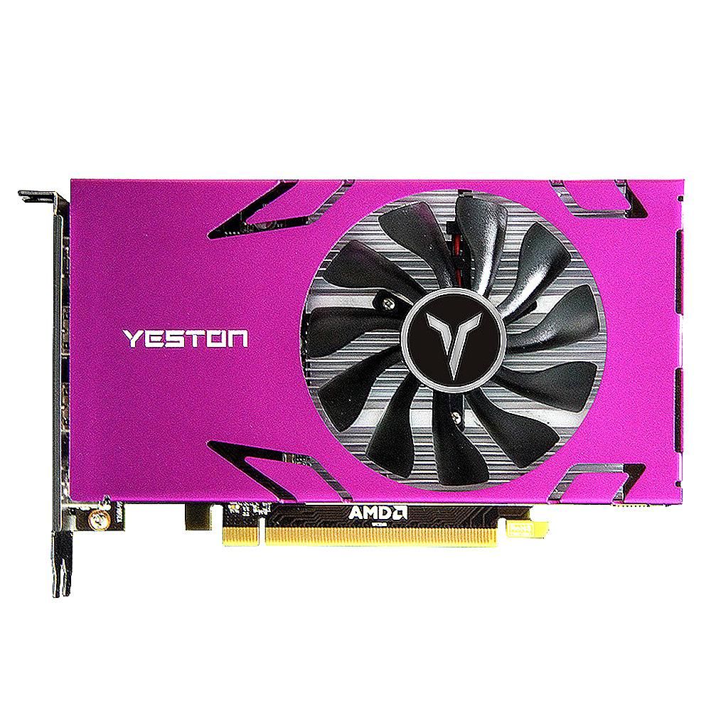 Yeston R7 350-4G 6HD 6-Screen Graphics Card Support Split Screen 4GB/GDDR5/128Bit 4500MHz Memory Clock Frequency 6*HD Ports