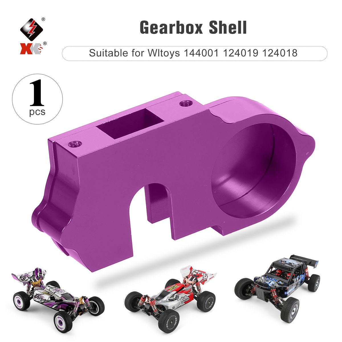 For Wltoys 144001 124019 124018 1/14 1/12 RC Car Alloy