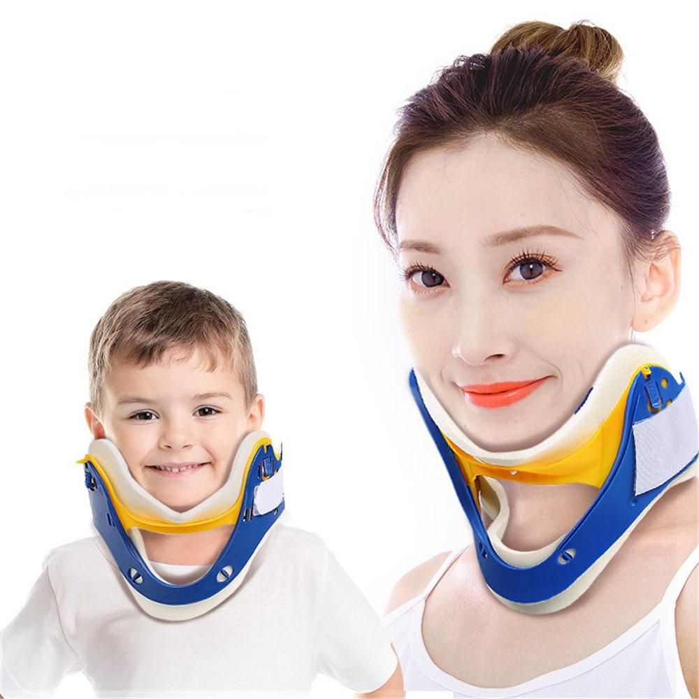 Adjustable Cervical Traction Neck Brace Neck Support Belt for Adults Children