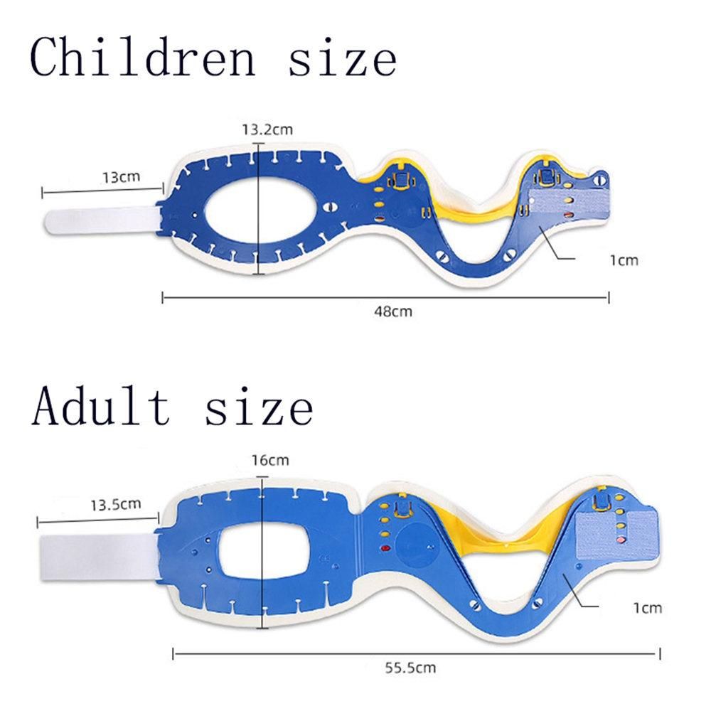 Adjustable Cervical Traction Neck Brace Neck Support Belt for Adults Children