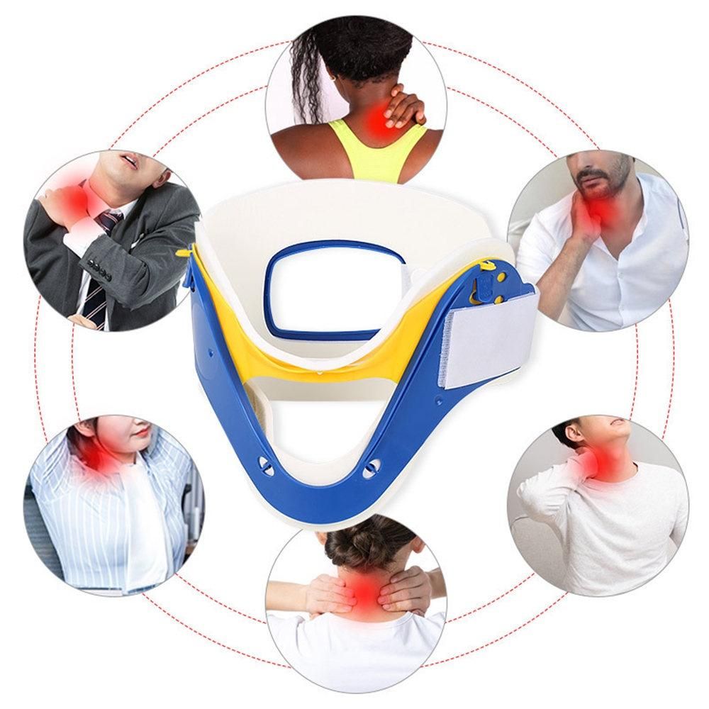 Adjustable Cervical Traction Neck Brace Neck Support Belt for Adults Children