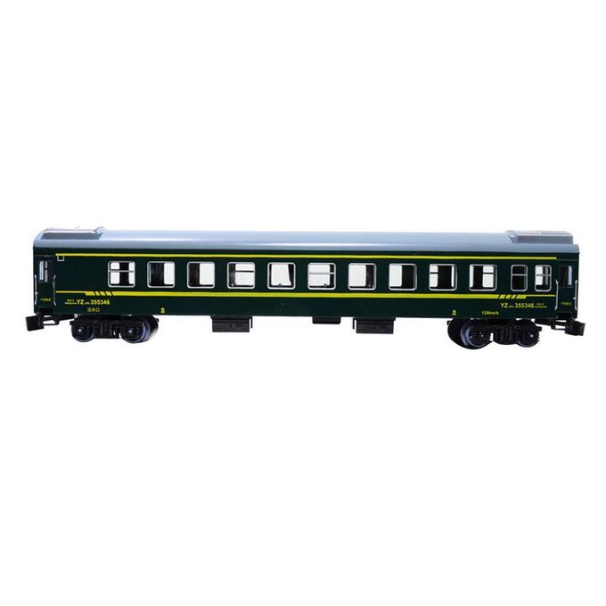 1:87 Model Train Toy China Series YZ25G Passenger Car  Green