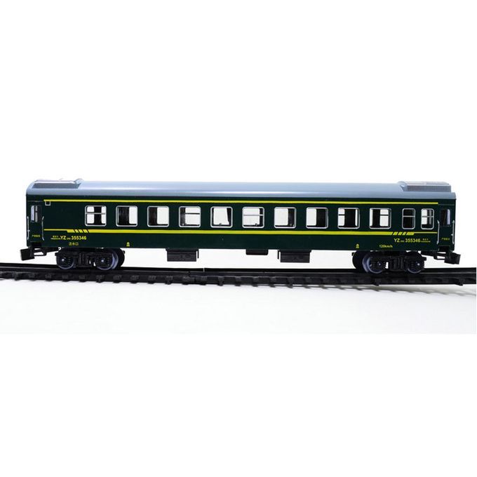 1:87 Model Train Toy China Series YZ25G Passenger Car  Green