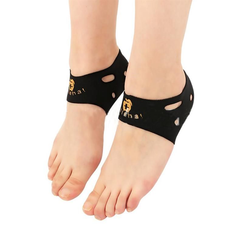 2Pcs Heel Warm Protector Insole Ortic Plantar Fasciitis Therapy Wrap Heel Foot Pain Arch Support Ankle