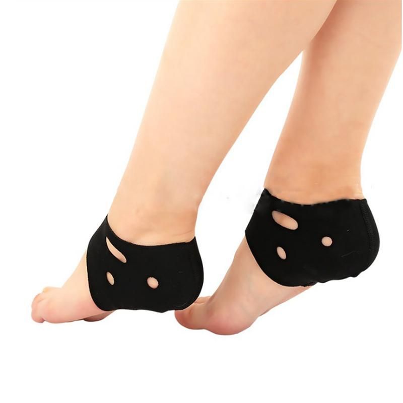 2Pcs Heel Warm Protector Insole Ortic Plantar Fasciitis Therapy Wrap Heel Foot Pain Arch Support Ankle