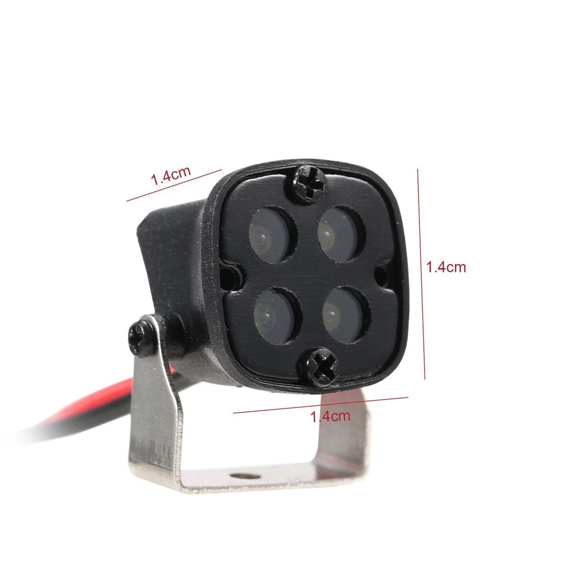 RC Car LED Roof Lights Headlights Spotlight Compatible with Axial SCX10 Traxxas TRX4 D90 Redcat GEN8 RC Car