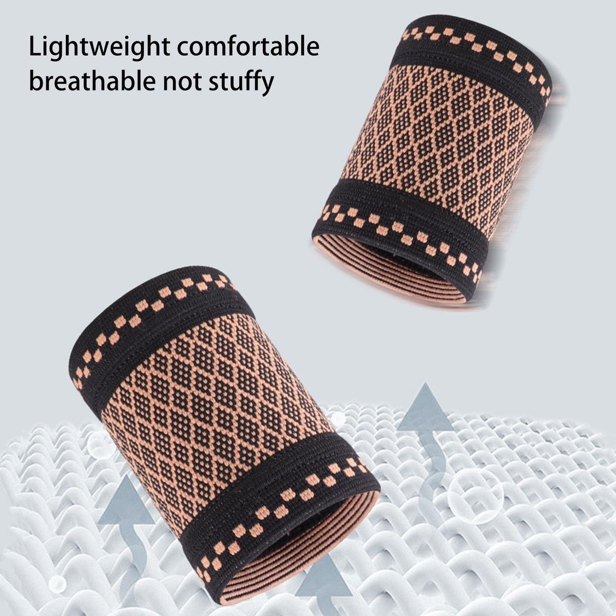 2Pcs Sport Wristband Indoor Gym Fitness Wrist Support