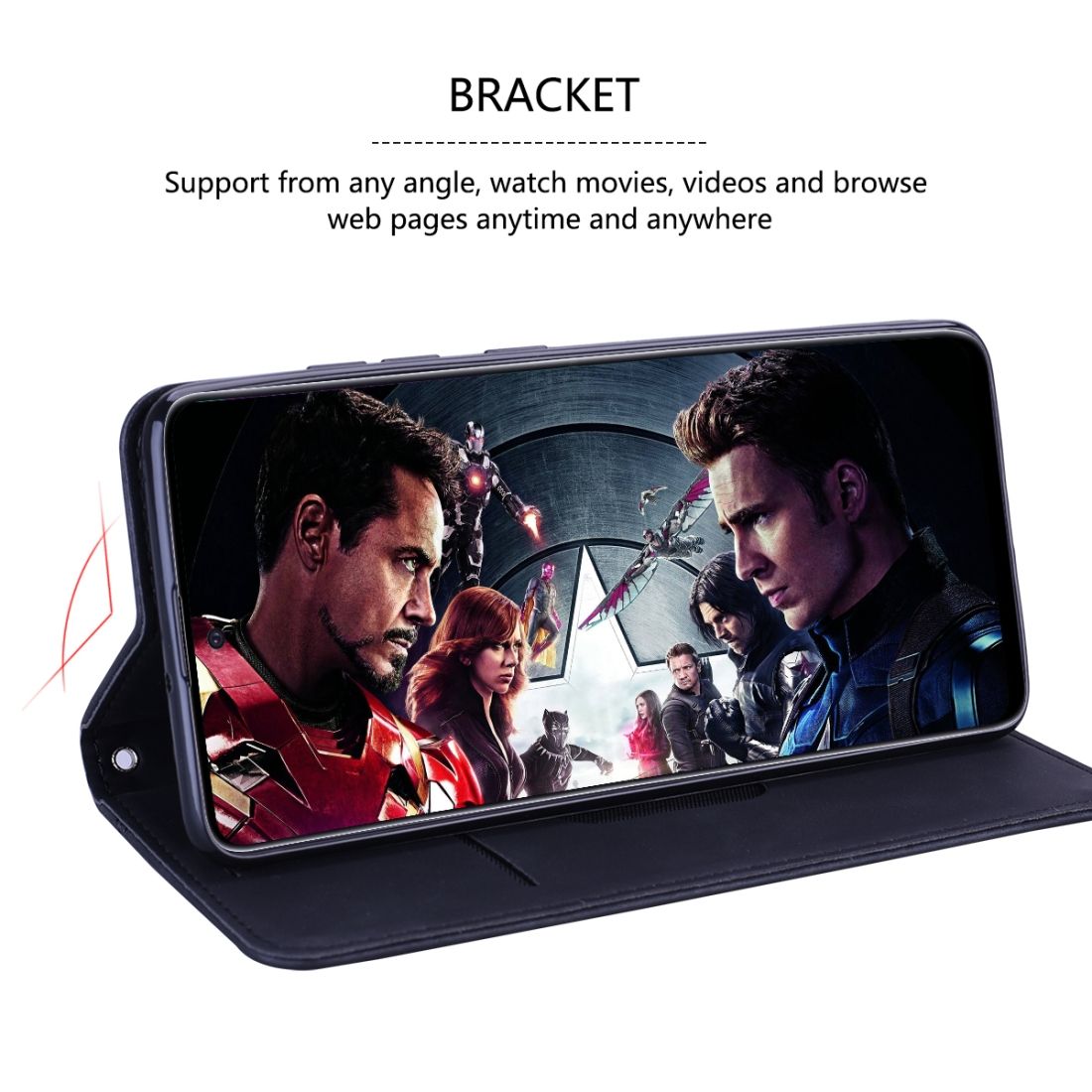 For Huawei Honor 9 Lite Business Magnetic Case