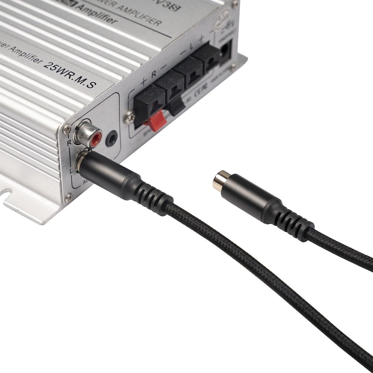 RCA Male To Female Audio & Video Extension Cable, Length:1.8m