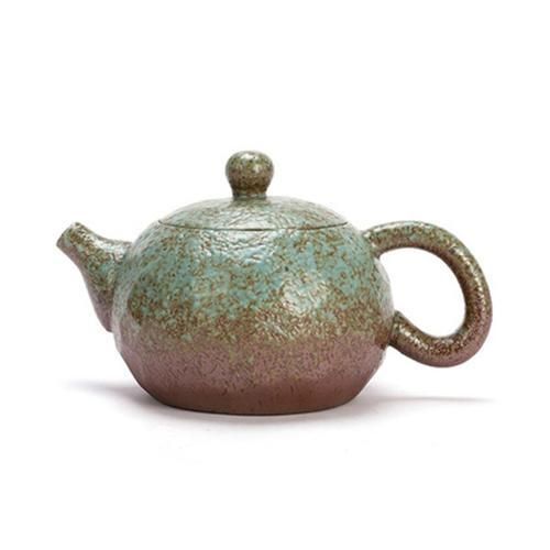 Style Retro Side Handle Teapot Stoneware Kung Fu Tea Set Household Simple Tea Making Xi Shi Pot Zen Ceramic Single Pot