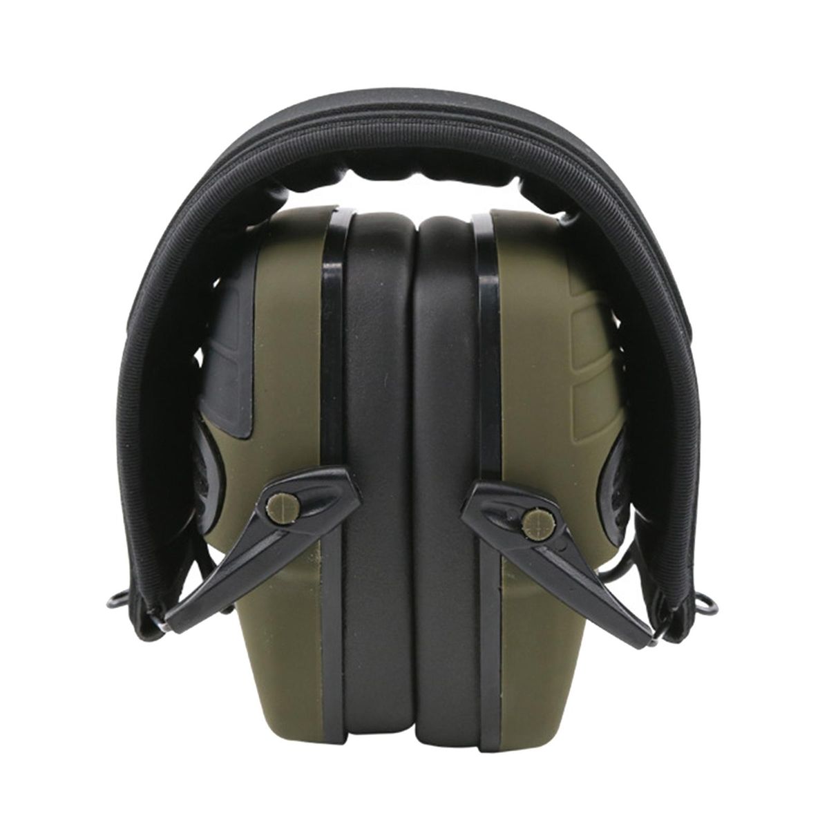 Electronic  Earmuffs Ear Protection Hearing Green