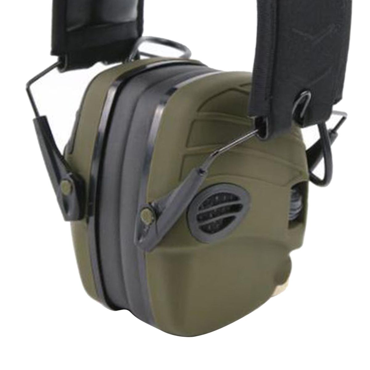 Electronic  Earmuffs Ear Protection Hearing Green