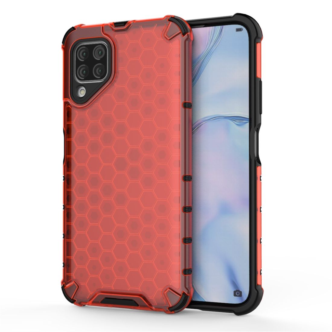For Huawei Nova 7i  Shockproof Honeycomb PC + TPU Case