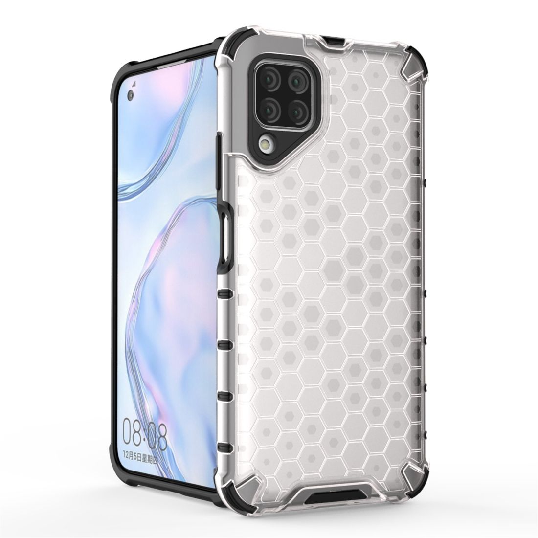 For Huawei Nova 7i  Shockproof Honeycomb PC + TPU Case