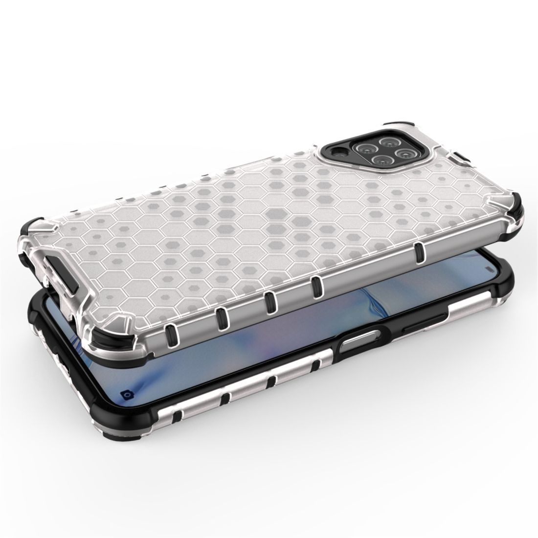 For Huawei Nova 7i  Shockproof Honeycomb PC + TPU Case
