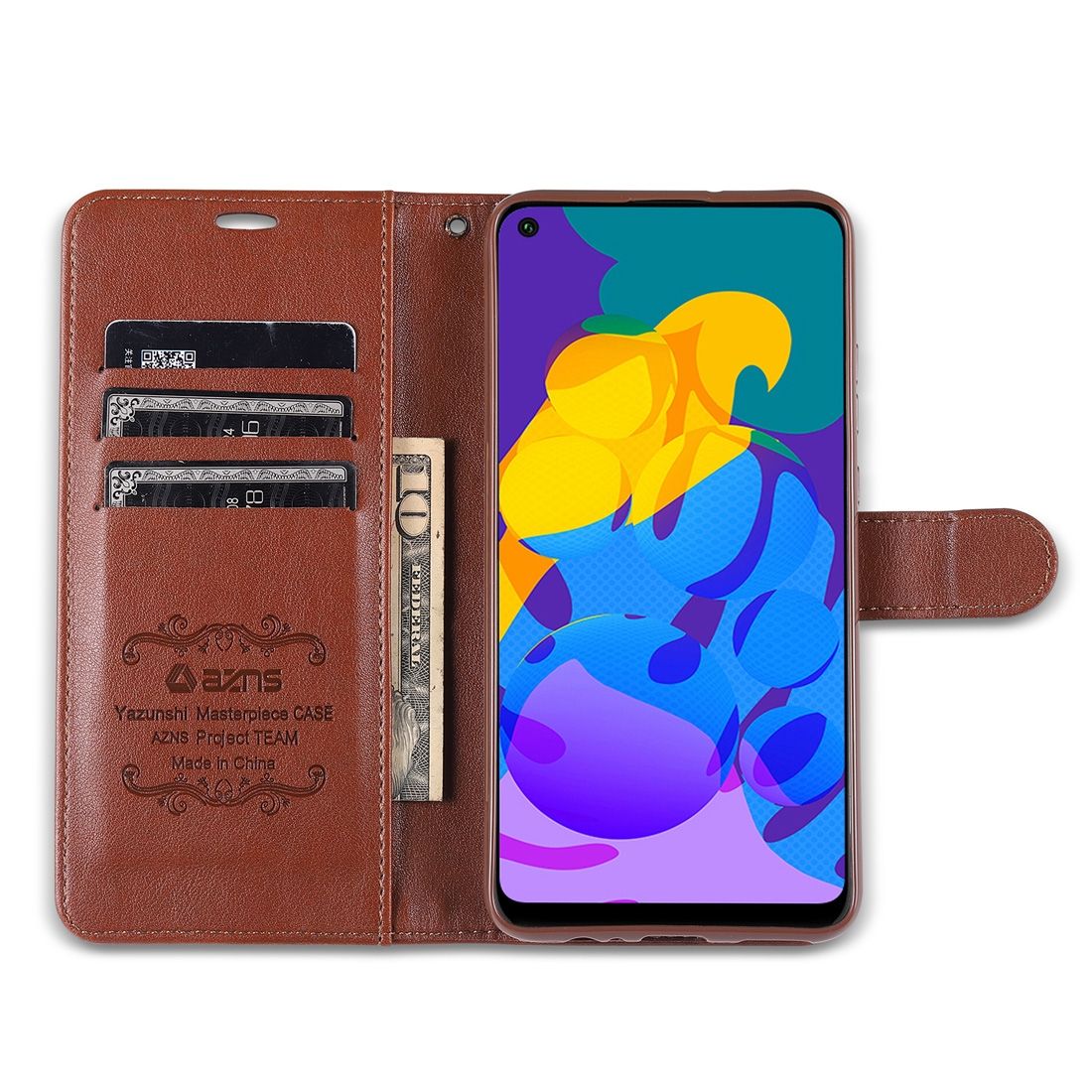 For Huawei Honor Play 4T AZNS Sheepskin Texture Case