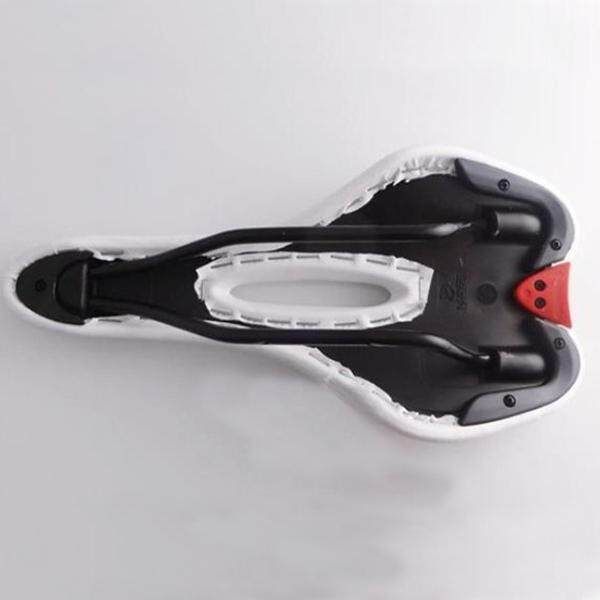 VADER Bicycle Bike Cycling Seat Race Lather Saddle White