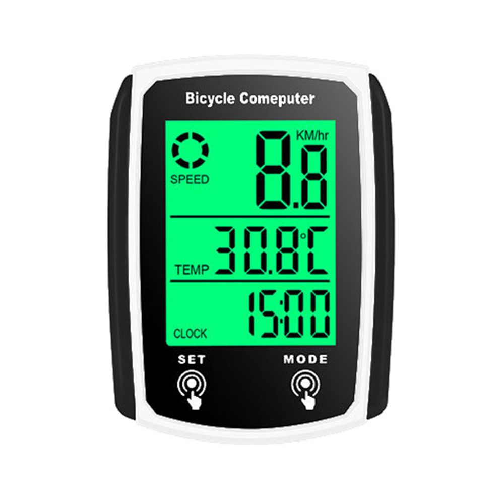 Wired Bike Computer LED Digital Bicycle Speedometer
