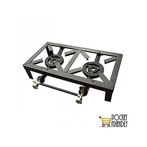 Biggest-size Industrial Gas Cooker (2 Burner)- Biggest Size