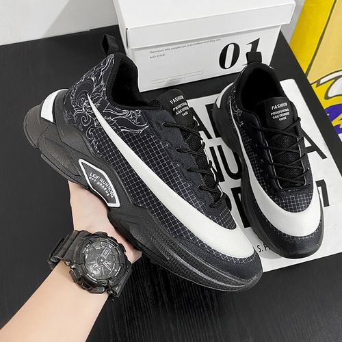 New Men's Cozy Damping Running Shoes Fashion Breathable Sneaker
