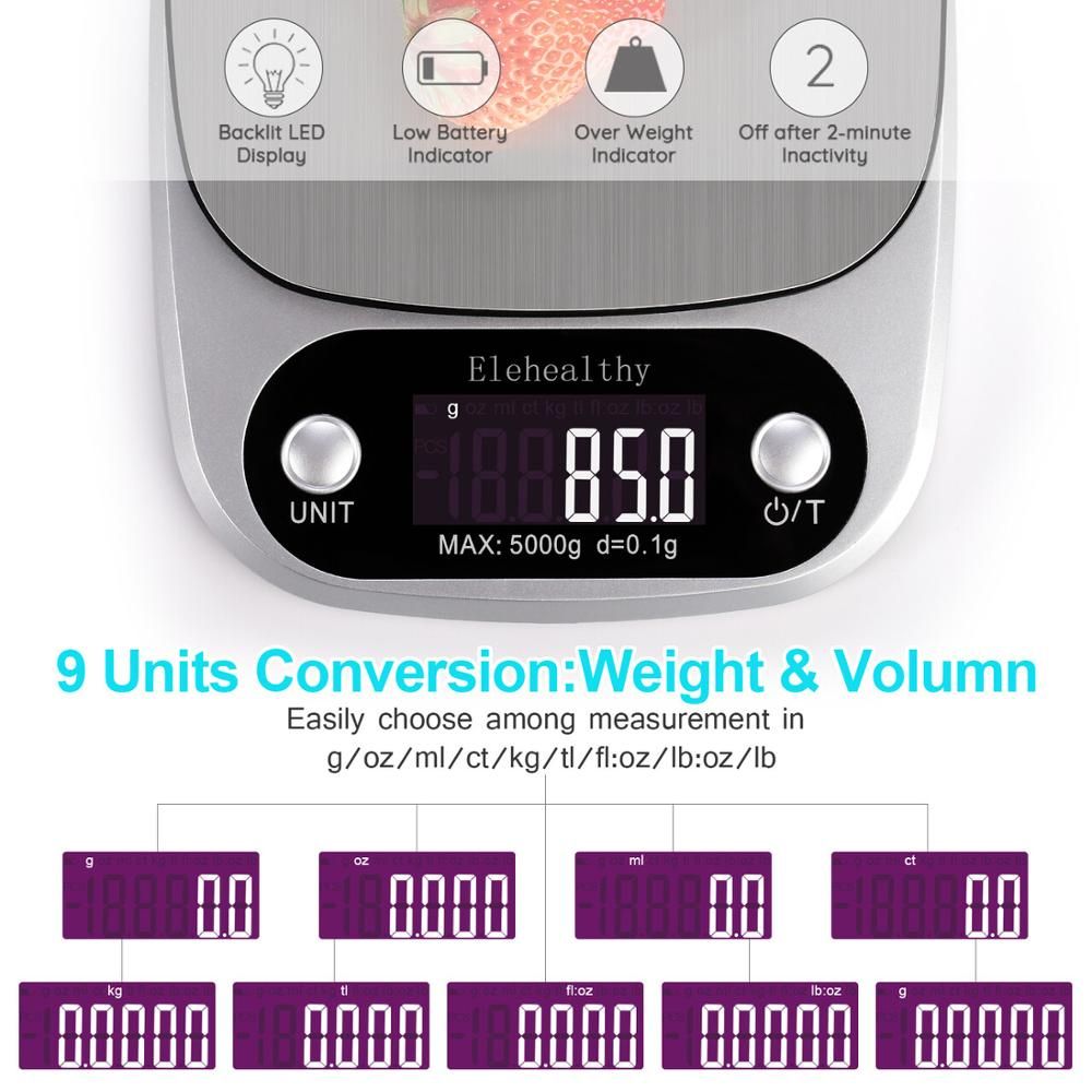 Scale Balance Food Scale Grams Household Measuring Scale