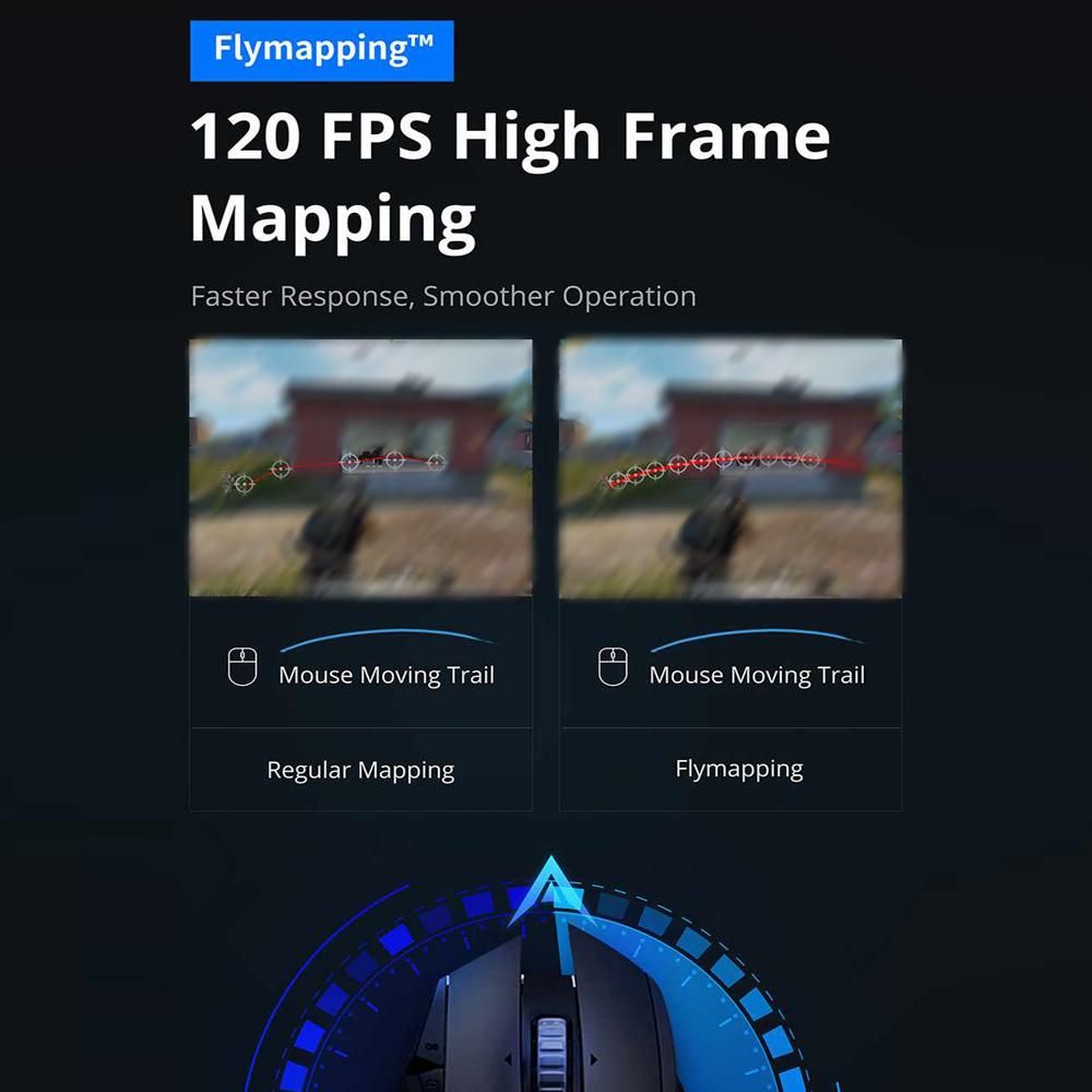 FDG Flydigi Ql Keyboard Mouse Converter for PUBG BT Mobile Game Converter for iOS Android Smartphones