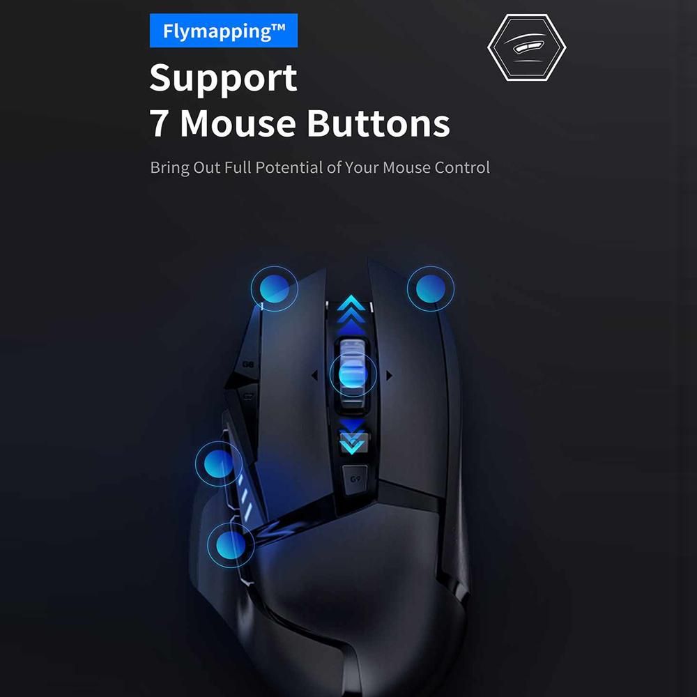 FDG Flydigi Ql Keyboard Mouse Converter for PUBG BT Mobile Game Converter for iOS Android Smartphones