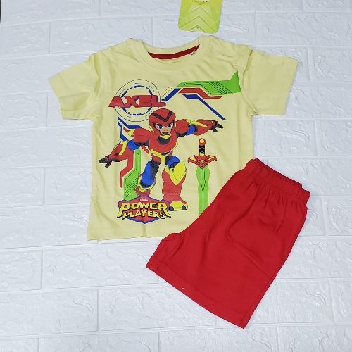 Children Character Tshirt And Short