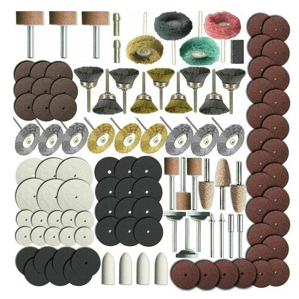 337Pcs Rotary Tool Accessories Set Fits 1/8Inch Shank For