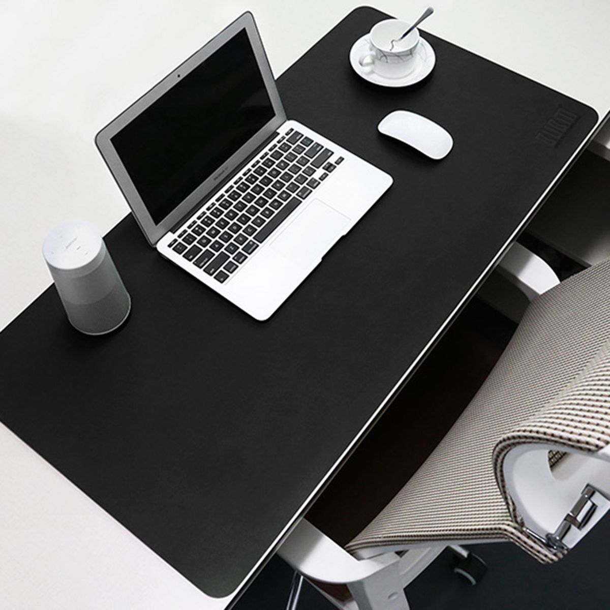Double-sided PU Leather Large Mouse Pad Laptop Keyboard Mat