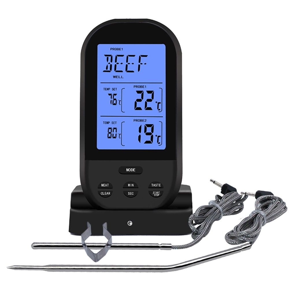 Wireless Meat Thermometer Food Thermometer Barbecue BBQ