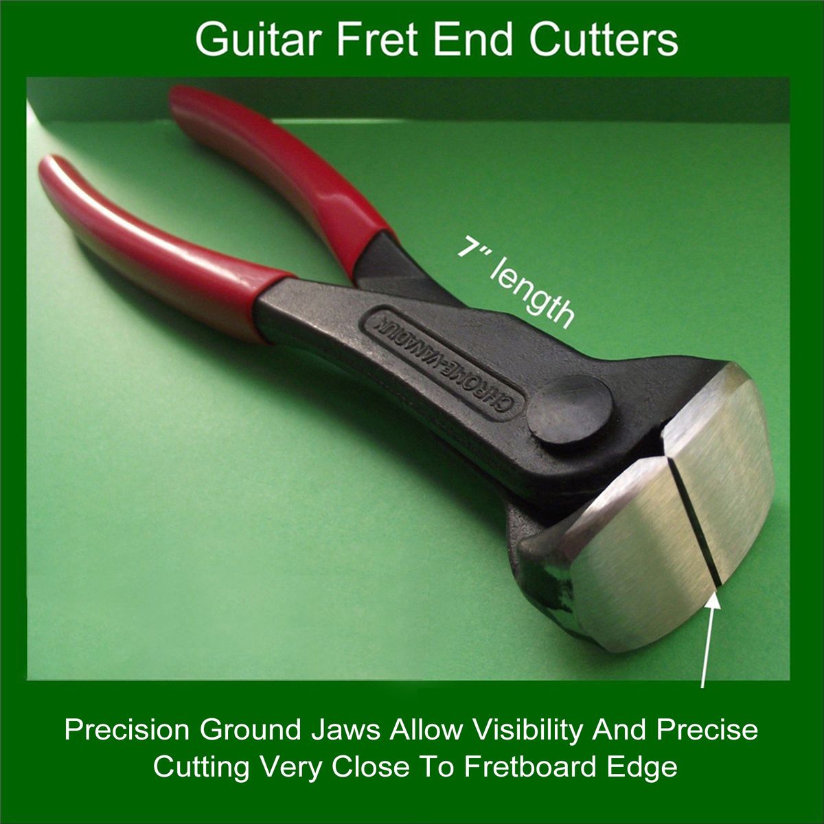 7'' Guitar Fret Wire Cutter Nipper Portable For R-epairing