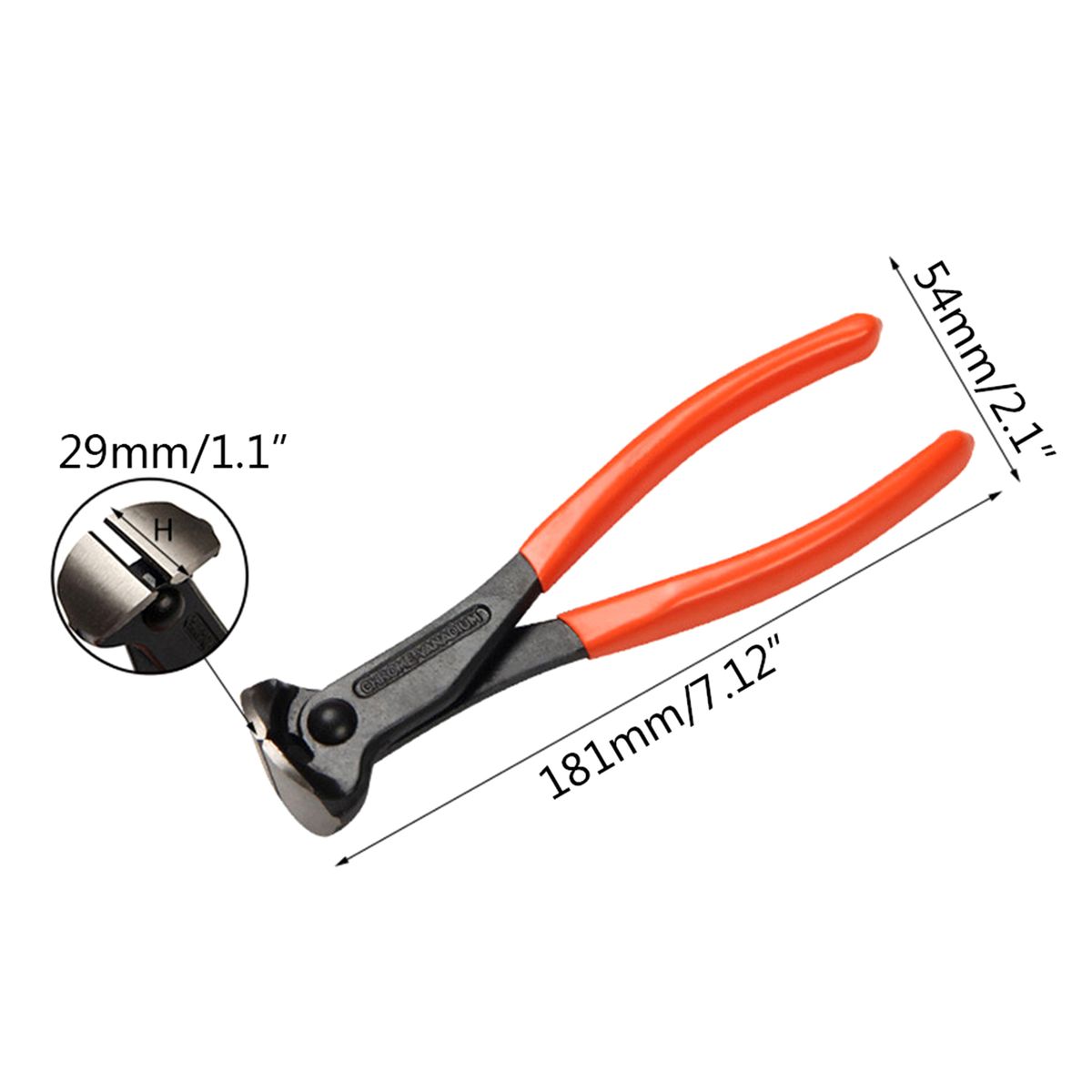 7'' Guitar Fret Wire Cutter Nipper Portable For R-epairing
