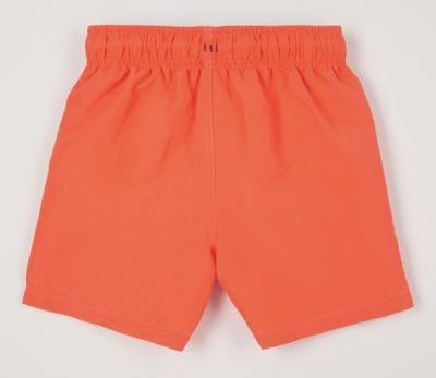 2 Pack Navy & Neon Orange Boys Swim Shorts