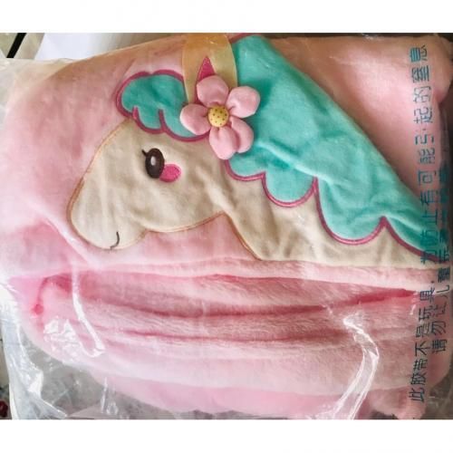 Hooded Blanket Pink
