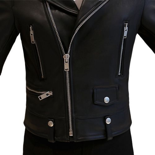 Women Motorcycle PU Jacket Biker Coat Leather Jackets