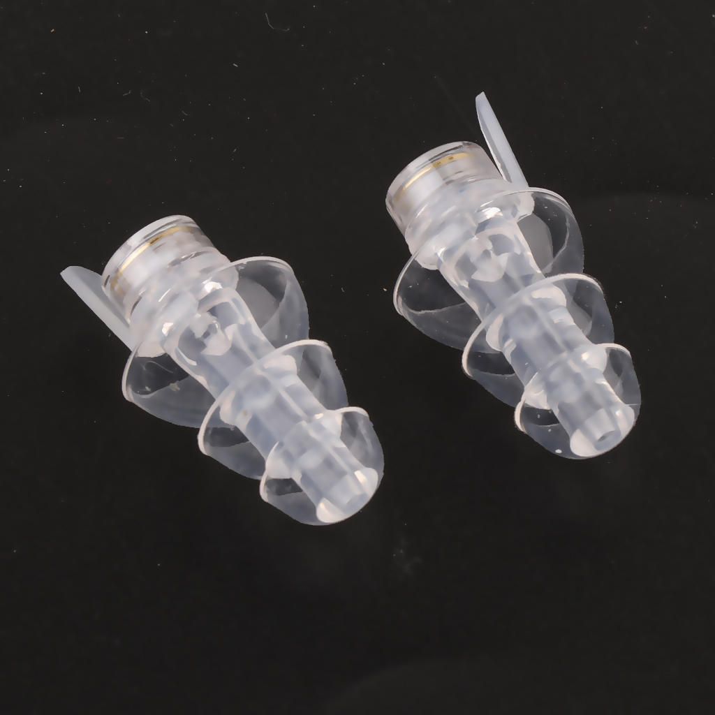 Silicone Ear Plug Noise Cancelling Sound Blocking Hearing Golden