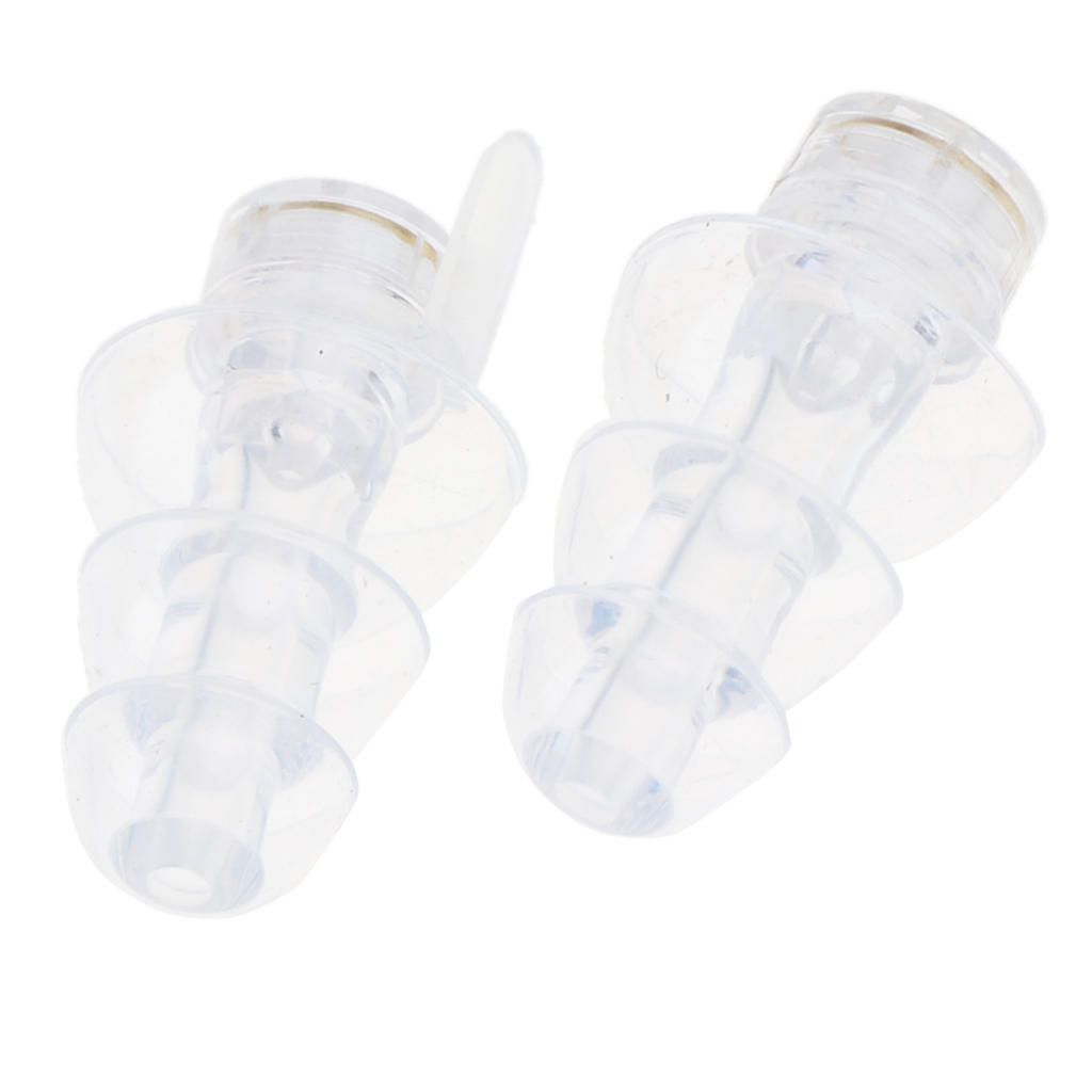 Silicone Ear Plug Noise Cancelling Sound Blocking Hearing Golden