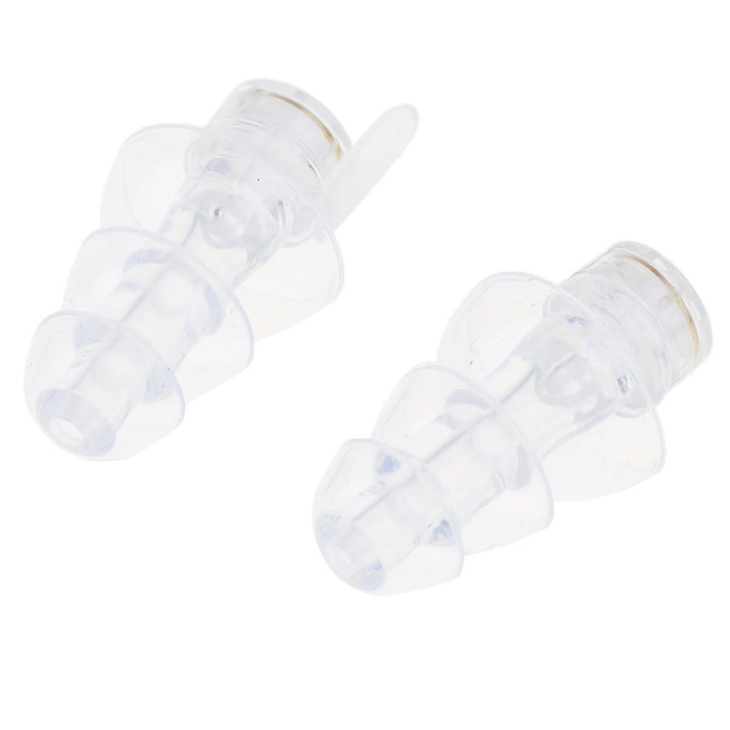 Silicone Ear Plug Noise Cancelling Sound Blocking Hearing Golden