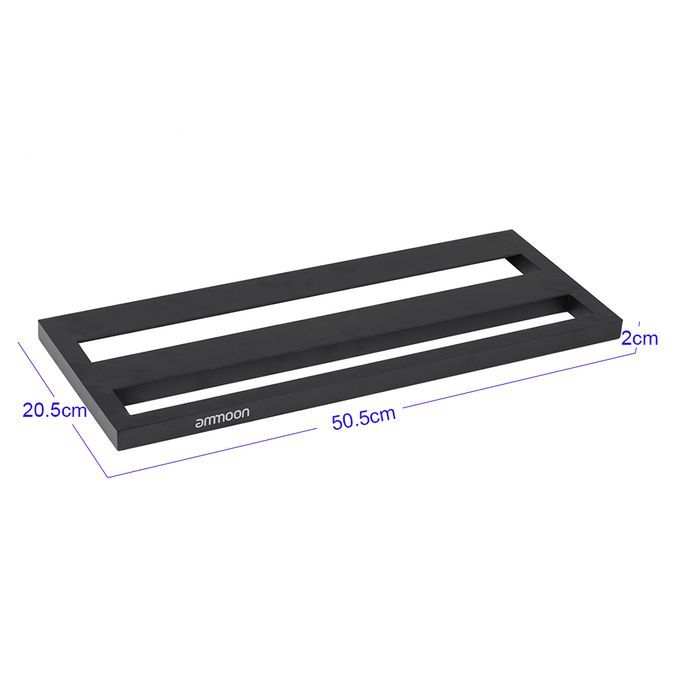 Ammoon DB-2 Portable Guitar Pedal Board Aluminum Alloy With