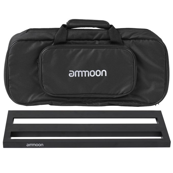 Ammoon DB-2 Portable Guitar Pedal Board Aluminum Alloy With