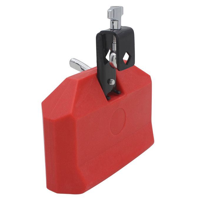 2Pcs Plastic Cow Bell Musical Instrument For Cowbell Holder Stand Red