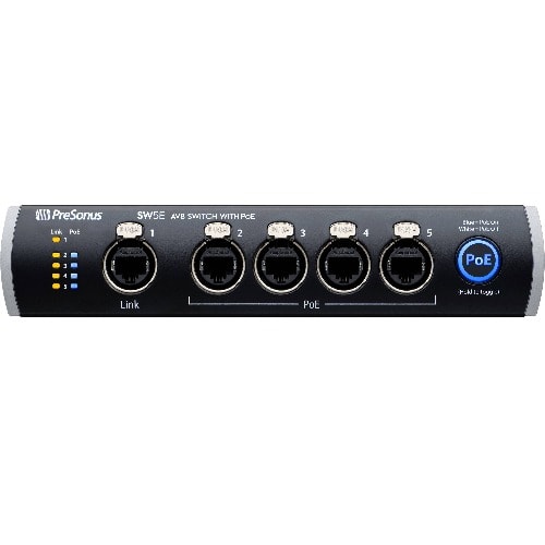 Sw5e: 5-port Avb Switch With Poe