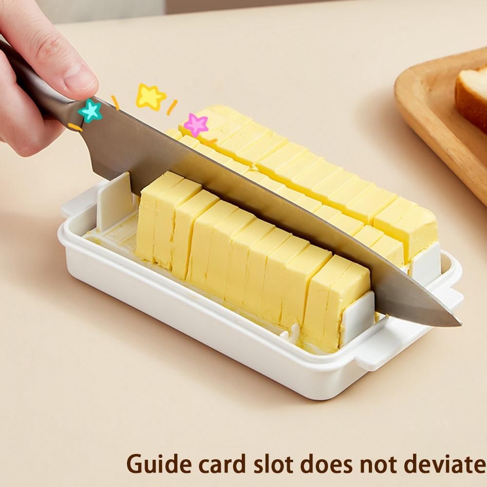 Butter Cutting Storage Box Butter Dish Cutter